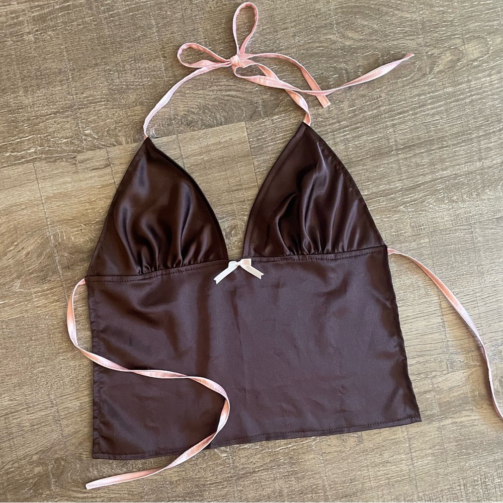 Ensuring Kairos handmade halter top